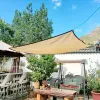 Dekorationer 90% skuggning HDPE Beige Sunshade Net Garden Plant Shed Shed Sail UV Protection Outdoor Pergola Sun Cover Pool Awisning