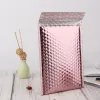 Hurtowe różowe złoto bąbelkowe opakowania torby opakowaniowe wodoodporne koperty szokowe mailery z selfowotą klej wielokrotną zz