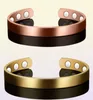 Bangle gezonde magnetische armband voor vrouwen Power Therapy Magnets Magnetiet Bracelets Bangles Men Health Care Sieraden Copper1738401