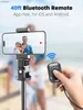 Selfie Monopods 1.49m Blue Selfie Stick Stativ mit drahtloser Bluetooth -Fernbedienung für Insta360 DJI Action Camera Smartphone Stativ WX