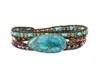 2021 Tennis Boho semi preziosi preziosi antichi antichi avvolgimento in cera a mano Bracciale Multi strati di perle vintage Bracelet Drop 19441002