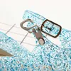 Sandals Pudcoco Baby Girls Sandals Childrens Summer Crystal Sandals Frozen Princess Jelly High HeelsL240429