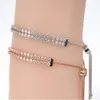 Bracelet Swarovski Designer Femmes de qualité Original Quality Luxury Fashion Bangle Original Double Row Double Row Full Diamond Ful-out Bracelet Element Crystal Bracelet