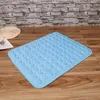 Pas Pad Summer Cooling Mat Maty Maty Pet Pet Pad Lodowe chłodne jedwabne wilgoć odporne na chłód Mattress Puppy 240416