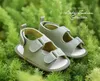 Sandalen neue Baby Sandalen Babyschuhe Jungen und Mädchen Sandalen pu weiches Sohle Anti -Slip -Baby Erst wandeln