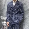 デザイナーの男性ブレザーコットンリネンファッションコートジャケットlレタービジネスカジュアルスリムフィットフォーマルスーツブレザーメンスーツトップパンツ