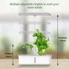 Tuya Wifi Plant Hydroponic System成長LED光汚染のないインテリジェントプラントマシン屋内庭園の自動散水240424