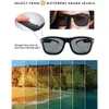 Fabrik Großhandel billig 7 verschiedene verstellbare Farbtöne polarisierte LCD-Sonnenbrille Anti-Blend-Dimmobjektiv UV400 Unisex Brille PC