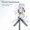 Selfie Monopods android A65 Selfie Stick, Genişletilebilir Tripod Maksimum Yüksekliği 160cm Uzaktan Deklanşör Tripod WX ile donatılmış