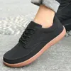 Chaussures décontractées Damyuan Plus Taille non glissée pour les créateurs masculins larges Barefoot Trendy Fashion Sneakers Comfort Walking Footwear