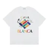 Casa Blanca Casablanc Shirt Mężczyzn Kobiet Koszula Top Sukienka Slim Fit Modna projektant Casual Clothing Wysoka jakość UE Rozmiar S-XL