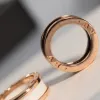 Luxurys designers ring keramiska ringar för kvinnor män n versi rosguld och sier pläterade toppnivå engagemangsengagemang smycken damer gåva trevligt 863m#