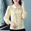 Blouses pour femmes Mode d'été Élégant imprimement floral