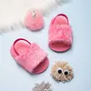 Sandalen Hot verkopen Soft Soled ademende babyschoenen 0-18 maanden eenvoudige elastische wandelschoenen Indoor Babyschoenen Anti slip fur sandalsl240429