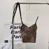 Tanks pour femmes Camis Femme Leopard Print Top Top à la mode Vestable à la mode