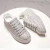 Chaussures décontractées Diamond Sequins Plateforme de baskets pour femmes Vulcanisé Light Breathable 2024 Fall Luxury For Women