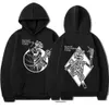 Molus de moletons masculinos GBRS Observações para a frente Grupo Hoodie Punk Skeleton Hoodies Roupos góticos Homens homens Moda Moda Vintage Compolpe Capuz T240428