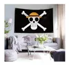 Shaboo drukuje Luffy One Piece Jolly Roger Pirate Flags Banner