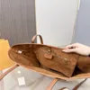 LOULS VUTT 24SS Women's Luxury Bag 45CM Bucket Summer Bag Sun Designer Bag Beach Bag Purse Tote Shoulder Bag Shopping Straw With Coin Z