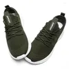 Casual Shoes Damyuan Ultralight Non-Slip Sneakers For Men Breattable Mesh Comfort Running Plus Size Solid Color Men's