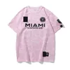 Jersey Designer T-shirts Miami International Man Shirt Sport Tees Breattable Leo Lionel S-3XL