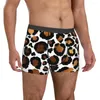 Onderbroek Cheetah Leopard Print Safari Animal Skin Simulation Homme slipjes Men voor heren ondergoed Ventilaat Shorts Boxer -briefs