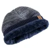 Mütze/Skull Caps Neue Unisex Winter Hüte lässig warme Mütze für Männer und Frauen Brief Label Winter Strickhüte D240429