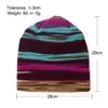 Banie / Caps de crâne New Fashion Femmes Soft Hat Spring Automne Bons chauds Skullies Sport Adult Sport Outdoor Bons de chapeaux Striped Casual Hip Hop Bonnet D240429