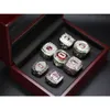 Bandringar NCAA Ohio Buckeye University Championship Ring 7 Pack