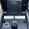 Luxury Mechanical Watch Gorgeous Vintage Leather Strap Wristwatch Penerei Special Edition Watch Series PAM00497 Automatisk mekanisk herrklocka