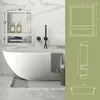 Boîtes de rangement 16 "x 20" Double étagère Rectangle de douche rectangle Niche Tile Bathroom Fakproof Plastic Installation Facile Installation Utilisation