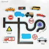 Bath Toys Salle de bain Toys Flexible Road Tracks Cars Trains Baby Toys Childrens Salle Soft Eva Éducation Early Education Stickers Puzzle Toyswx