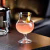 Coquetel de coquetel criativo de bebida simples vidro de vidro transparente smoothie glass mini xícara de refrigerante de refrigerante 240428
