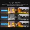 Dual Objektiv 4G IP -Kamera WiFi 8MP 4K Überwachungskameras Wireless Outdoor Smart Home Nacht Vision V380 Digital Zoom CCTV Camara 240430