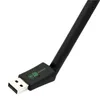 RT5370 USB 2.0 150MBPS ANTENA WIFI MTK7601 CARTA DE REDE sem fio 802.11b/g/n Adaptador LAN com dropshipp de antena rotativa rotatável