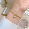 Charm Armbänder runde Perlen Kette Edelstahlarmband für Frauen lieben Herz Handgelenk Ketten Mädchen Handaccessoires Schmuck Geschenk