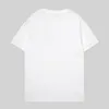 ホットセルメンズブランドデザイナー服有名なTシャツレタープリントラウンドネック半袖黒い白いファッションメン女性Tシャツ