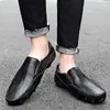 Casual Shoes Leather Summer Men's Fashion Business Driving Bean Plus Size 38-47 Party Night Club Tide