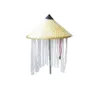Organizzazione AccessOires de Cosplay Chapeau en Bambou Coolie Hat Hats Cone Bamboo Sun Hat indossando un Bell7216821