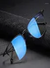 Vintage Metal Frame Spectakles Women Men Anti Blue Light Ray Blocking Eye Glasses Rames Clear Lens Eyewear WD3389 SUNGLASSES5330059