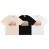 T-shirt maschile rhude New 2024 American High Street Fashion Mashi