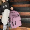 Backpack Dcimor dwukrotny wodoodporność nylonowa kobiety Kobieta Laptop Laptop Unisex Travel Travel College School Tour