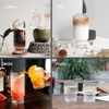 Café en verre tasses en verre empilable Stripe simple Cocktail Transparent Bar boissons Soda Jilk Juice Brink Mugs tasse de boisson 240429