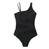 Bras Set Youdian Il costume da bagno monopezzo garza netta che gira cavo sexy conservatore magro