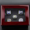 VZLC Band anneaux 5 CFL Winnipeg Blue Bomber Football Grey Cup Total Ring Set DNMP