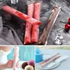 200pcs Ice Popsicle Moules sacs Dispost Candy Tube Ziplock BPA BPA Free Freeze Yogourt Sticks Juice Pops Pouche avec un entonnoir 240429