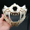Halloween Demon Mask Carnival Werewolf Skull Cosplay Costumes Anime Face Headwear Horror Party Props 240430