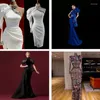 Festklänningar baisha privat anpassad aftonklänning gala för kvinnor prom support anpassade bilder cheongsam kostym rostning klädsel