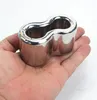 9 Sizes Cockrings 8 Shape Scrotum Pendant Stainless Steel Penis Bondage Ring Cage Devices Ball Stetchers Restraint Kit Cock Rings for Men BB731732241