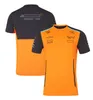 F1 Formula 1 T-shirt a maniche corte 2024 Stubito da corsa stagionale Tunia rotonda con polo con risvolto per i fan
